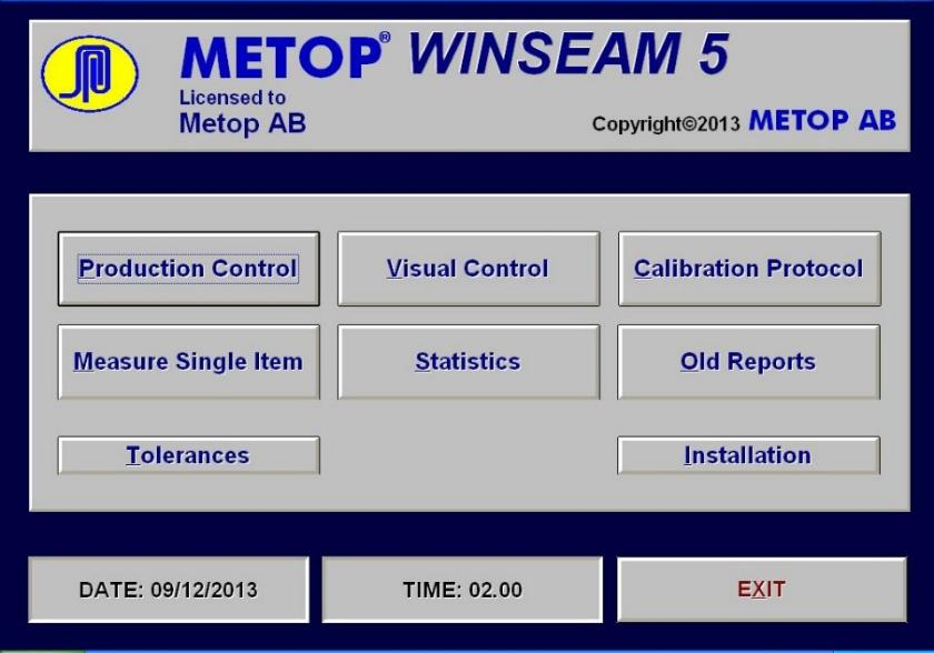 Seam System 500B - WINSEAM 5 Seam System 500B - WINSEAM 5